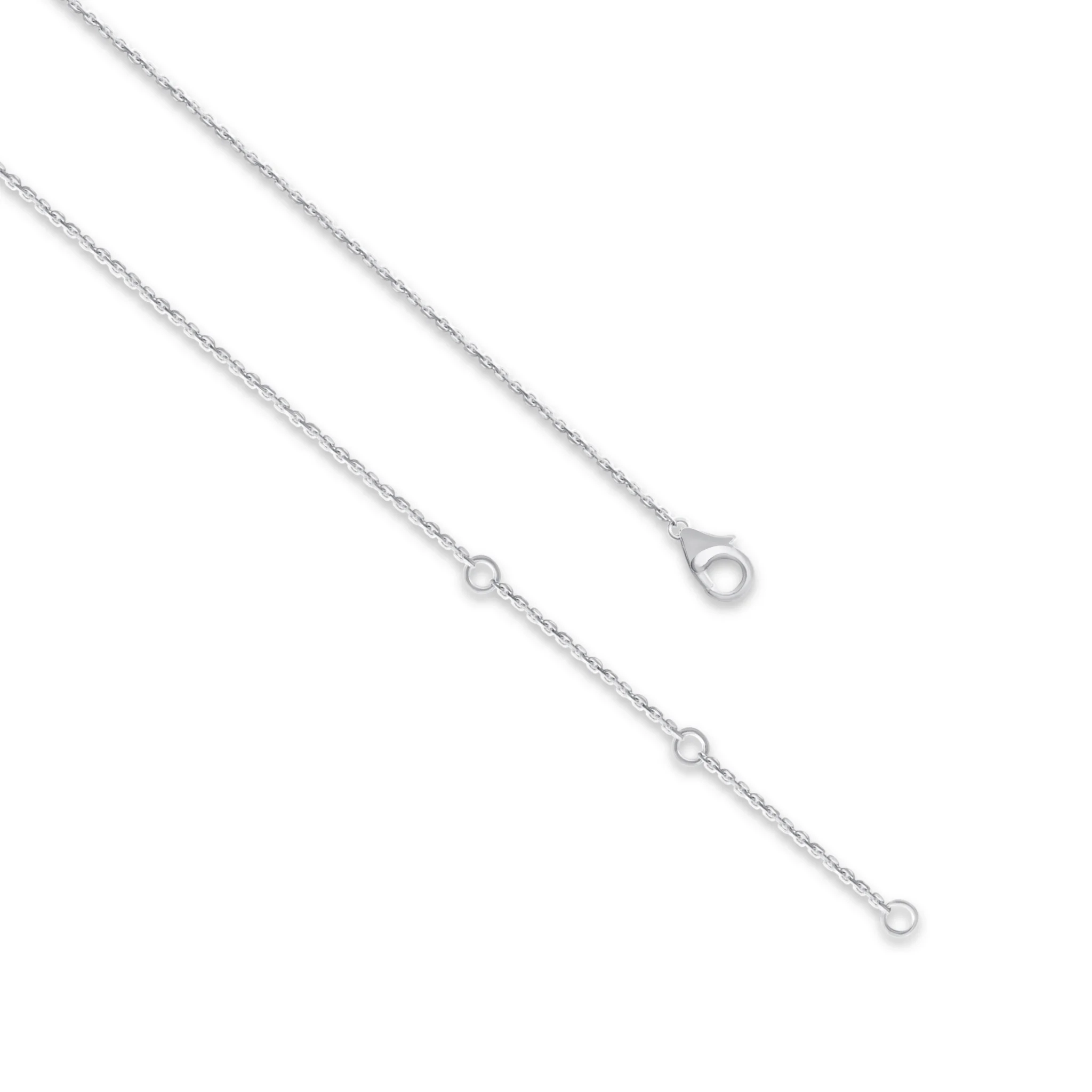 14K Gold Lab Grown Diamond Bezel set Necklace-1.00 ct thumbnail 3
