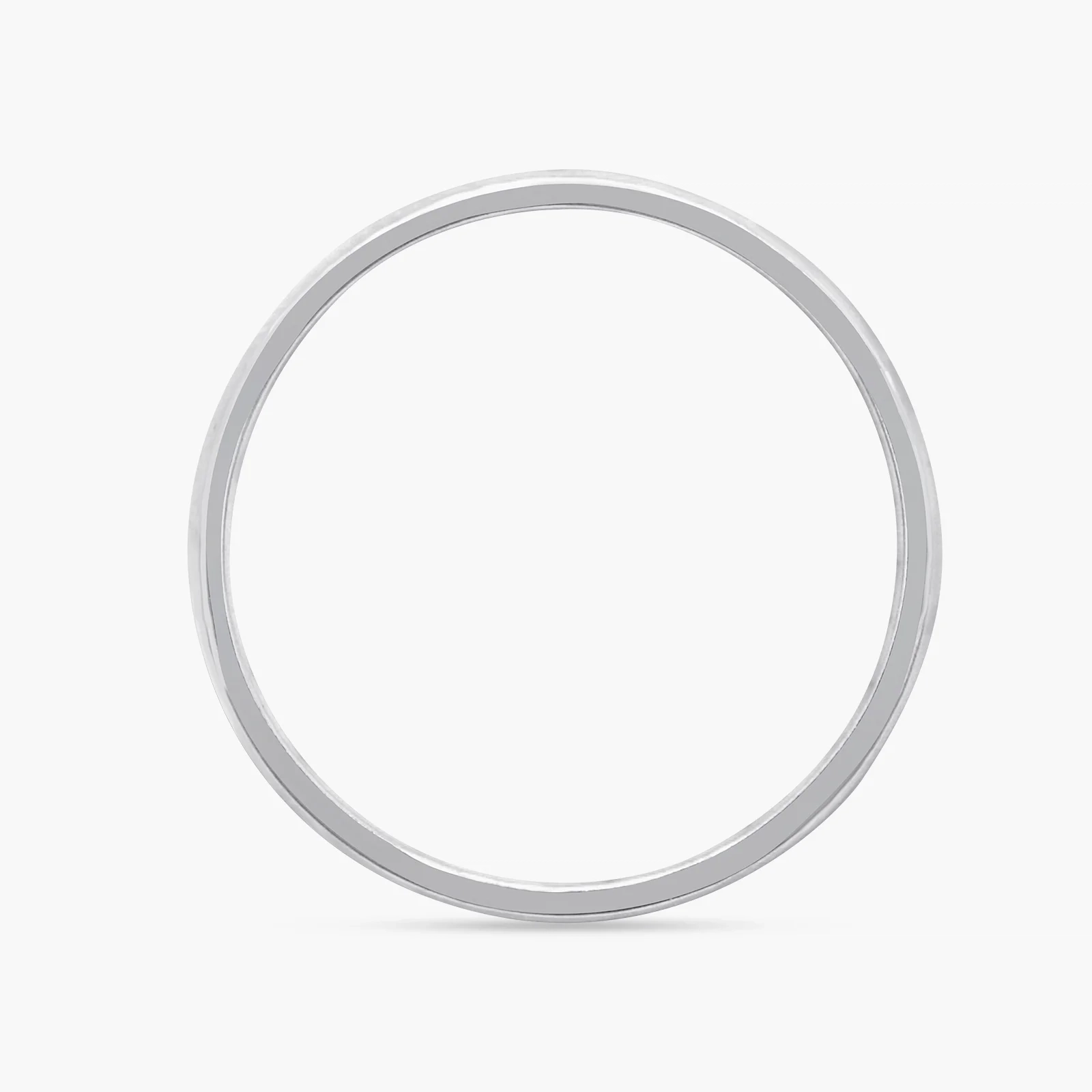 14K Gold Stacker petite Plain Gold Band thumbnail 2