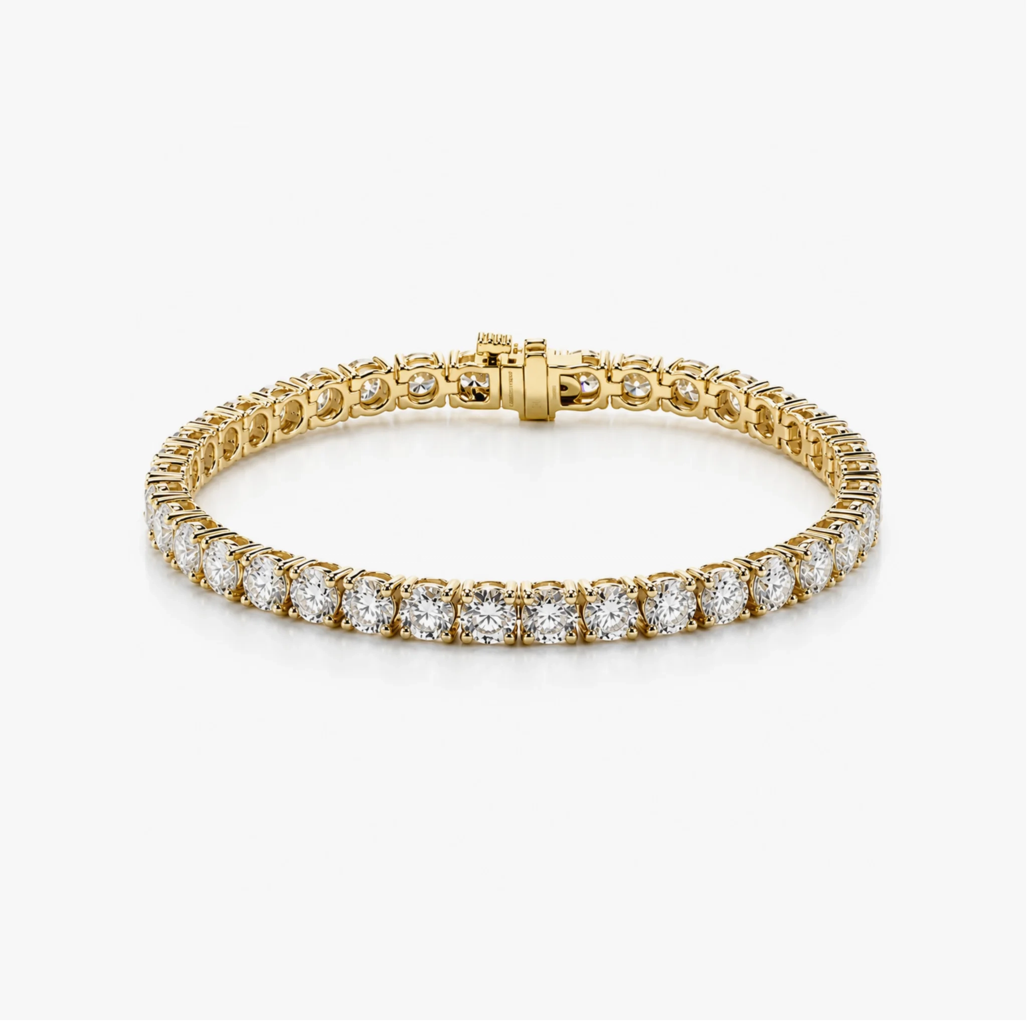 14K Gold Lab Grown Diamond Tennis Bracelet-10.00 ct product image 1